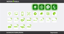 Desktop Screenshot of motion-pixels.de