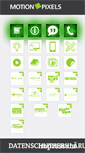 Mobile Screenshot of motion-pixels.de